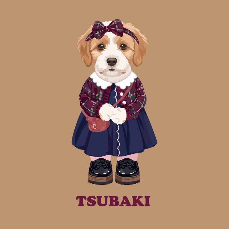 １頭デザイン（女の子）