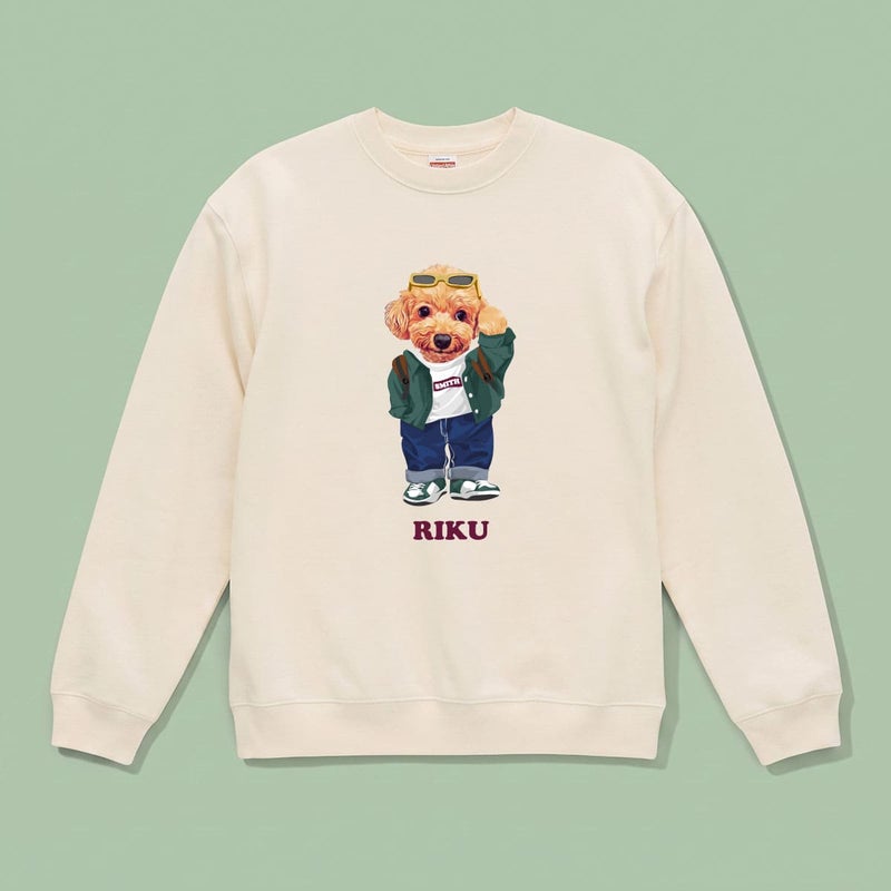 ナチュラルにプリントしたイメージ
