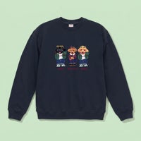 ネイビーにプリントしたイメージ