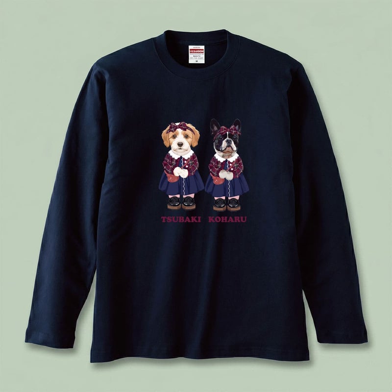 ネイビープリントイメージ