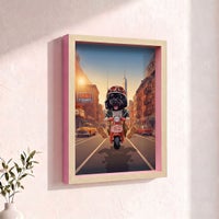 ピンクフレーム　イメージ